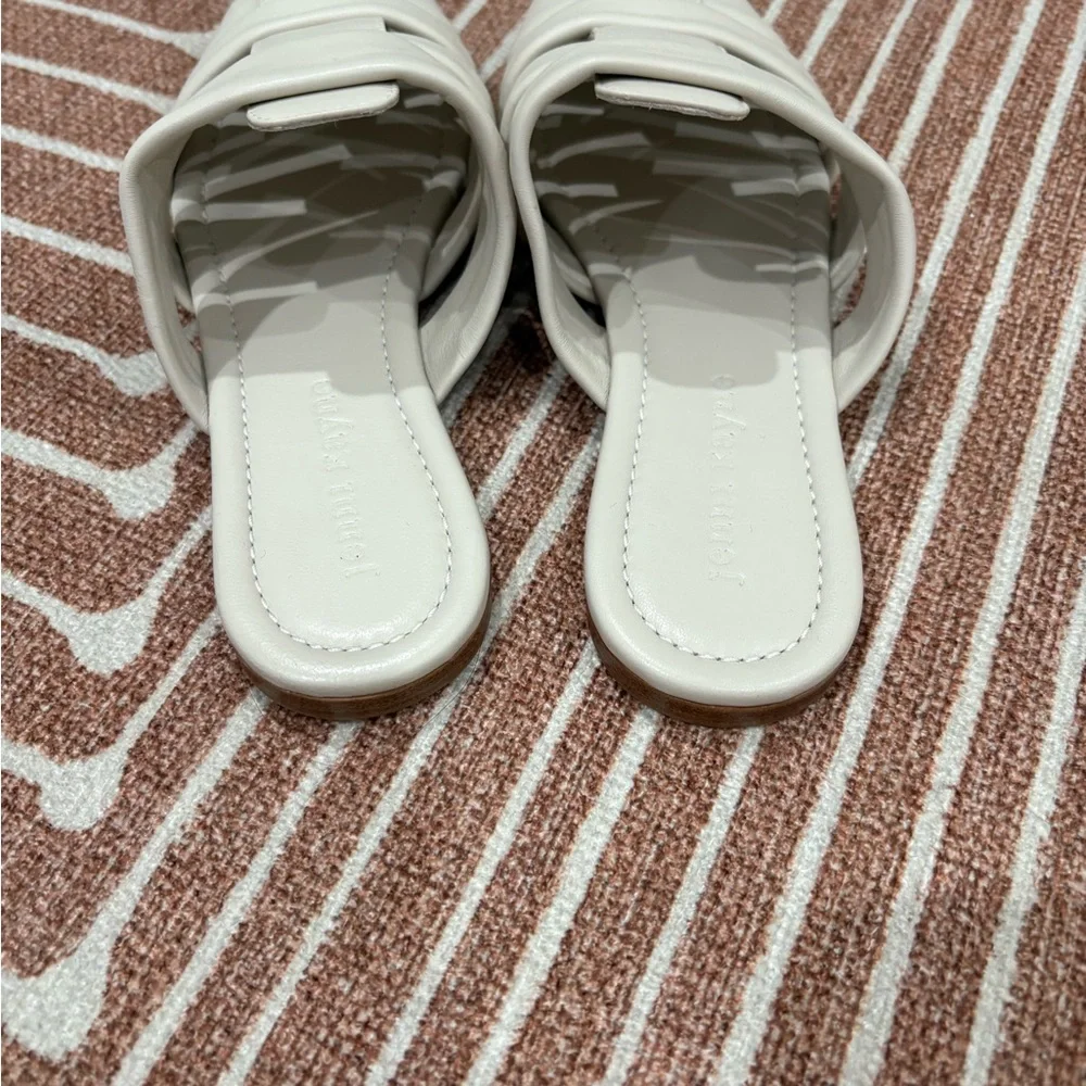 JENNI KAYNE Camilla Leather Slides – Unworn (NWOT) - Picture 2 of 5